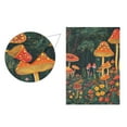 thumbnail image 5 of Yayeee Garden Flag 12" x 18" Double Sided Outdoor Yard Lawn Holiday Decorations, Forest Mushroom, 5 of 6