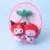 thumbnail image 1 of Sanrio Hello Kitty Kuromi My Melody Cherry Plushie broche, llavero suave, colgante, cuerda de pelo de felpa, dibujos animados, animales lindos, muñeca, regalos, 1 of 4