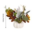 thumbnail image 4 of Halloween Sale Clearance!Fall Decorations for Home, Celebration Thanksgiving Pumpkin Maple Leaf Bouquet Artificial Pumpkin Home Festival Decoration, 4 of 8