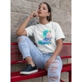 thumbnail image 2 of Colorful Unicorn With Shirt T-Shirt Women -Image by Shutterstock, Female Large, 2 of 4