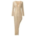 thumbnail image 5 of Ketyyh-chn99 Robe Femme Robe d'Été Robe de Soirée Formelle Robe de Bal Robe Dames Élégante Ligne A Soirée Mariage Robes A,TG, 5 of 5