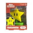 thumbnail image 2 of Luz Nocturna Paladone Mario Super Star amarillo Icono 3D para Colección Oficial de Nintendo, 2 of 7