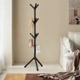 thumbnail image 5 of Alaparte Coat Racks Freestanding Coat Rack with 9 Hooks, 3 Adjustable Heights, Modern Hall Tree, Sturdy Plastic Clothes Stand for Entryway, Office, Bedroom, for Coats, Hats, Handbags and Scarves, 5 of 6