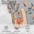 thumbnail image 5 of Yayeee 100% Cotton Hand Towels for Bathroom 16" x 28" Soft Absorbent Kitchen Towel, Gray Llama Pattern, 5 of 7