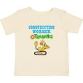 thumbnail image 3 of Inktastic Construction Worker in Training Boys or Girls Baby T-Shirt, 3 of 5