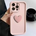 thumbnail image 3 of S 22 23 21 20 Cute 3d Love Heart Silicone Case For Samsung Galaxy S22 S21 S20 S23 Fe Ultra Plus 5g Women Matte Back Cover S20fe, 3 of 5