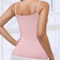 thumbnail image 5 of ORT Women Padded Built-in Shelf Bra Camisole Summer Tank Top for Women Straps(Z01-Pink,L), 5 of 8