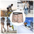 thumbnail image 7 of Men's Boxer Briefs, funny mushrooms Soft Comfy Mens Underwear Boxer Briefs Breathable With Widen Waist, 7 of 7