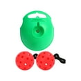 thumbnail image 3 of yotijar Pickleball Trainer with Pickleball Ball Cord Sports Pickleball Training Tool red, 3 of 8