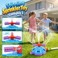 thumbnail image 3 of Flooyes 4-in-1 Water Spray Baseball Play Toys Set, Water Baseball Game Outdoor Activity, Indoor Outdoor Toys for Kids Boys Girls 6 7 8 9 10 11 12, 3 of 7
