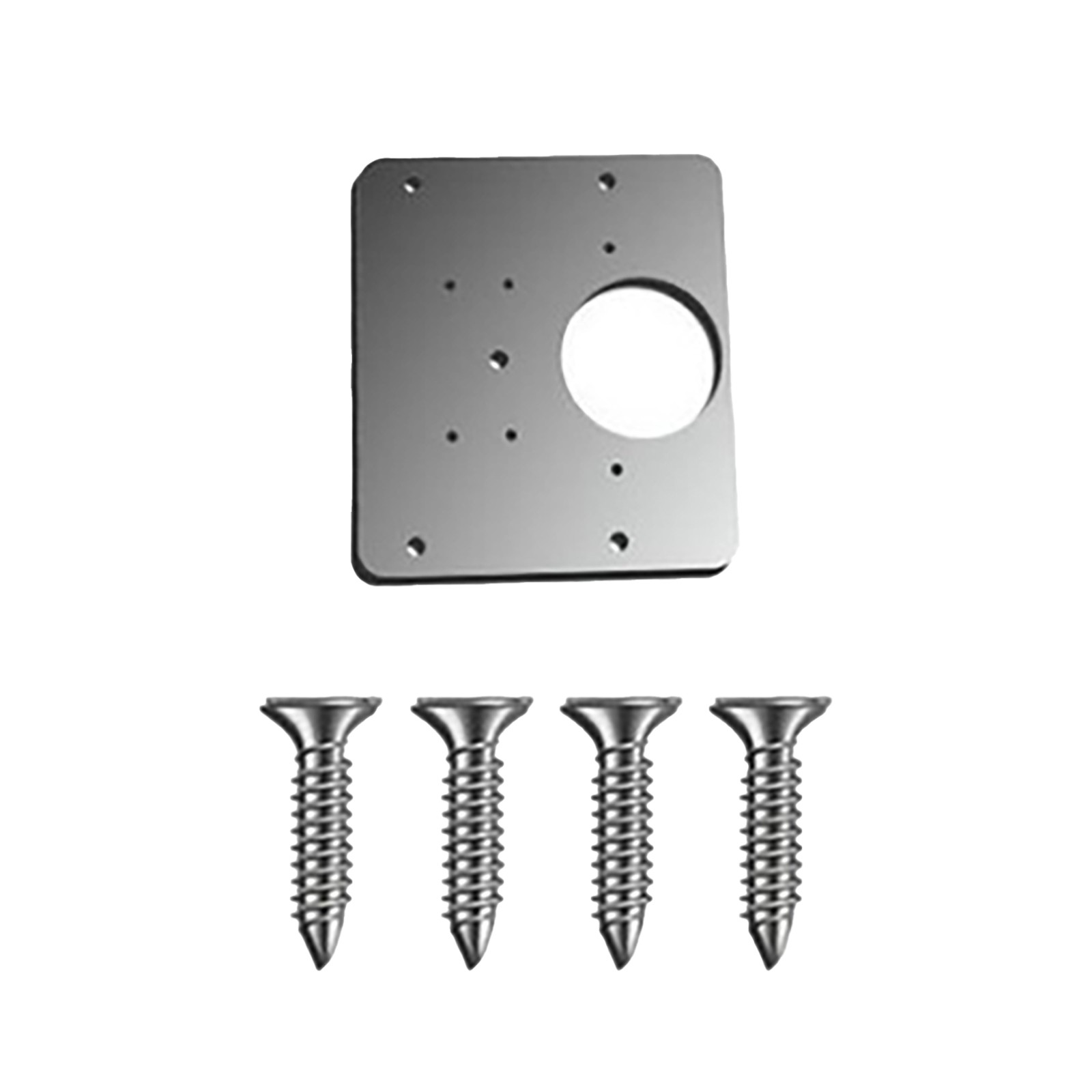 Hinge Repair Plate Stainless Steel Furniture Cupboard Mount Tool For Cabinet