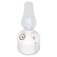 thumbnail image 2 of Portable Cool Mist Humidifier with Auto Shut Off and Night Light, Perfect for Plants, Office, Car, and Baby Room - White, 2 of 8