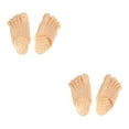 thumbnail image 4 of Bearachild Pantuflas divertidas de pies desnudos de aplicación amplia de color de piel, ya sea que esté descansando en casa o asistiendo al color de piel 2piezas, 4 of 6