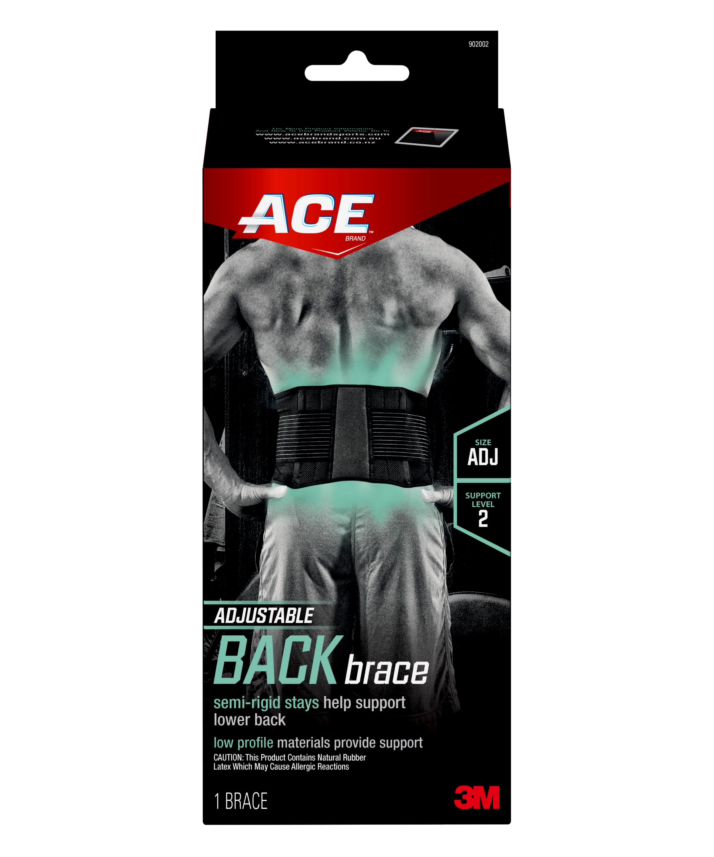 work back brace walmart