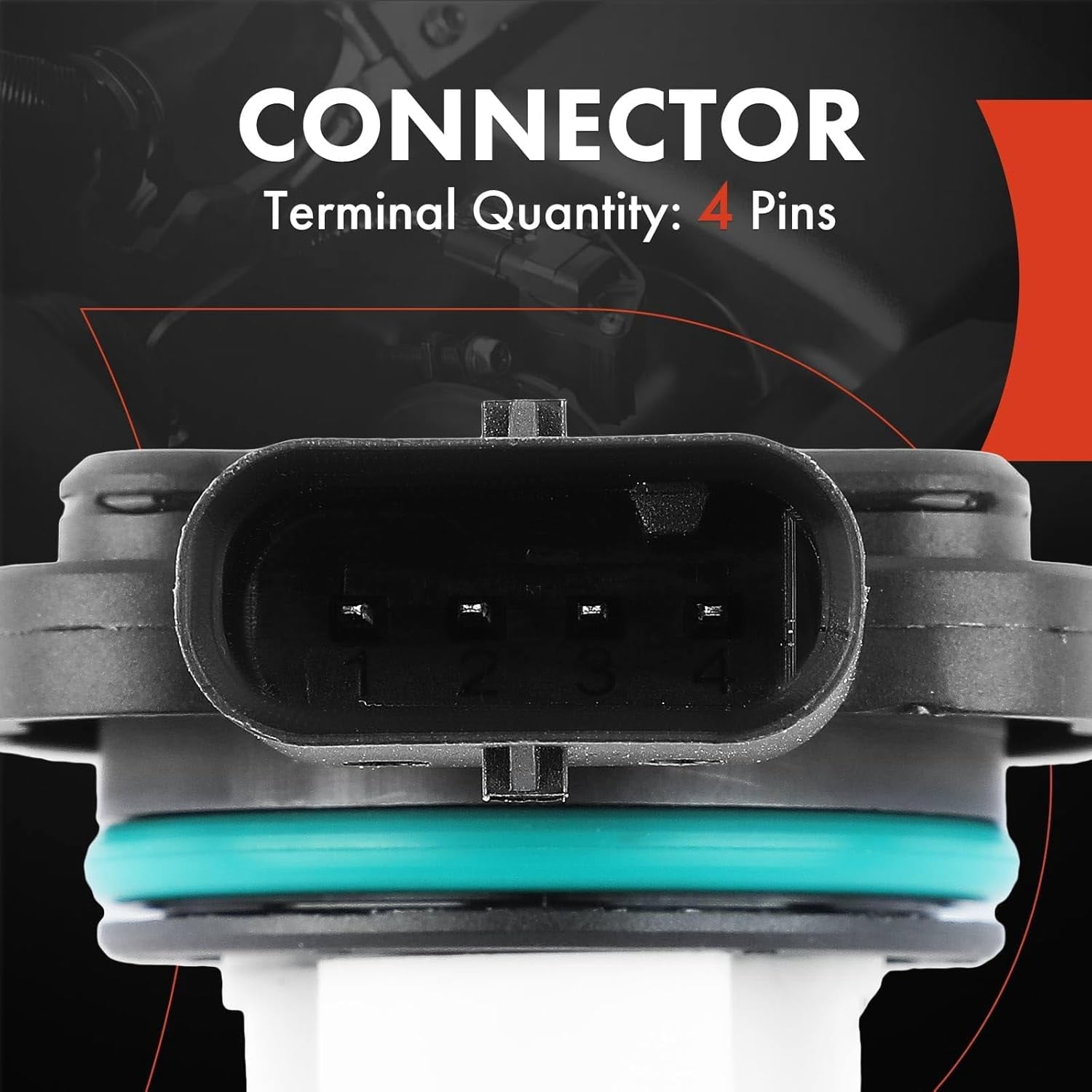 A-Premium Mass Air Flow Sensor MAF [4 Pins, L6 3.0L]Compatible with BMW 335I 11-16, 528I 2011, 535I 11-16, 435I 2016, 135I 11-13, 640I 12-19, 740I/740LI 13-15, ACTIVEHYBRID 5/7, X1 X3 X4 X5 X6