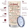 thumbnail image 3 of Gifts for Husband,Anniversary Romatic Gifts for Him Husband,Valentines day gifts for him from Wife,Birthday,Fathers Day,Thanksgiving,Valentine,Gifts for Him for Stainless Steel Tumbler 20oz, 3 of 6