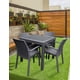 thumbnail image 2 of Comedor para Exterior Lucy 4 personas Ratan Gris Merkatari, 2 of 4