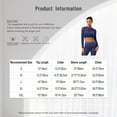 thumbnail image 5 of Sholeno Womens Glittery Rhinestone Dance Crop Tops Mesh Long Sleeve Pullover Cropped Shirt Dancewear Umber M, 5 of 5