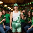thumbnail image 5 of Alaiyaky St. Patrick's Day Bucket Hat Unisex Irish Sun Hat Foldable Shamrock Bucket Cap for St. Patty's Day Party, Parades, Travel, Outdoor, 5 of 5