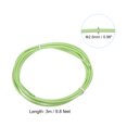 thumbnail image 2 of Uxcell 10Ft Speed Jump Rope Replacement Cable 2.5mm Professional Skipping Rope Steel Wire Light Green 2 Pack, 2 of 6