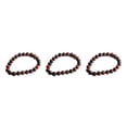 thumbnail image 1 of Minnieouse de ojo de tigre única roja - Cuentas de piedra natural cómodas para regalo de oración Cuentas de oración Ropa cómoda Ojo Type1 NO1, 1 of 6