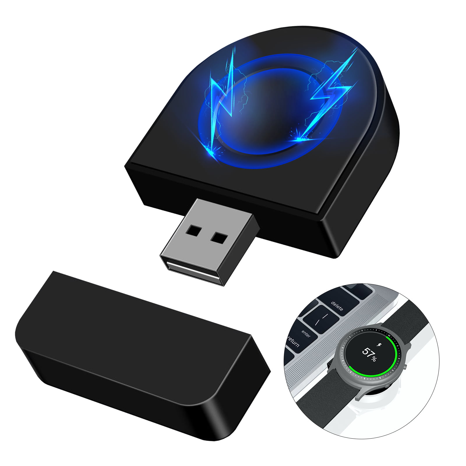 Wireless Charger Fit for Samsung Galaxy watch, Portable USB Replacement