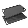 thumbnail image 1 of Cast Iron Griddle, Gas Stove Top Pan Heavy Duty Reversible Cooking Griddle for Grill, Camping, Indoor and Outdoor Cooking- 16.75" x 9.5", 1 of 7