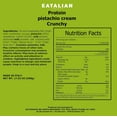 thumbnail image 4 of EATALIAN by AMZ BETTER Spreadable Crunchy Pistachio Protein Cream 17.63 oz/ 500 gr, Pistachio Cream with Grains, Protein Paste, Sweet Taste, Ideal on Bread Excellent for Dubai Chocolate, Made in Ital, 4 of 7