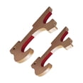 thumbnail image 2 of Guardoinrt Wall Mount Display Stand Bamboo for Tanto and lightweight,space saving,will not Fishing Rods Wakizashi, 2 of 6