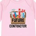thumbnail image 4 of Inktastic Construction Future Contractor Boys or Girls Long Sleeve Baby Bodysuit, 4 of 5