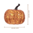 thumbnail image 2 of Calabaza de simulación 10 piezas Allinless decoraciones de Halloween, 2 of 3