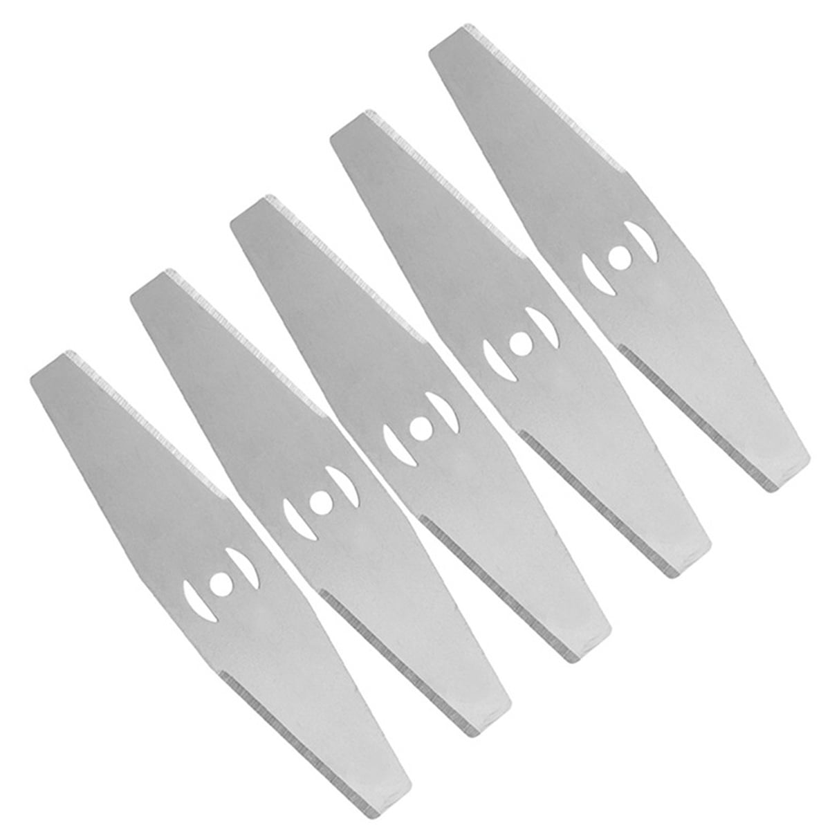 Taiwo Mower Replacement Blade Weed Eater Brush Cutter Stainless Steel Blade Heads Lawn Mower Grass Trimmer Blade Round Saw Blades Metal Blades Pla