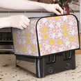 thumbnail image 7 of Honeii Rabbit And Chick Print 4 slice Toaster Cover, Two Slice Toaster Dust-proof Cover For Kitchen Small Appliance and Fingerprint Protection, 7 of 7