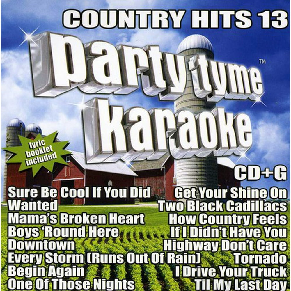 Party Tyme Karaoke Country Hits, Vol. 13 (CD)