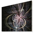 thumbnail image 1 of Design Art - Dark Blue Fractal Butterfly Flower, 1 of 5
