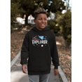 thumbnail image 2 of Bed Time Explorer Hoodie Juniors -Image by Shutterstock,  Medium, 2 of 4