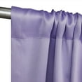 thumbnail image 6 of Your Zone Solid Blackout Curtain Panel Pair, Set of 2, Lilac Bud, 30" W x 63" L, 6 of 10