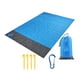 thumbnail image 1 of Manta de picnic, manta de playa, tapete duradero para exteriores, impermeable, plegable, para acampar Azul 200cmx210cm, 1 of 9