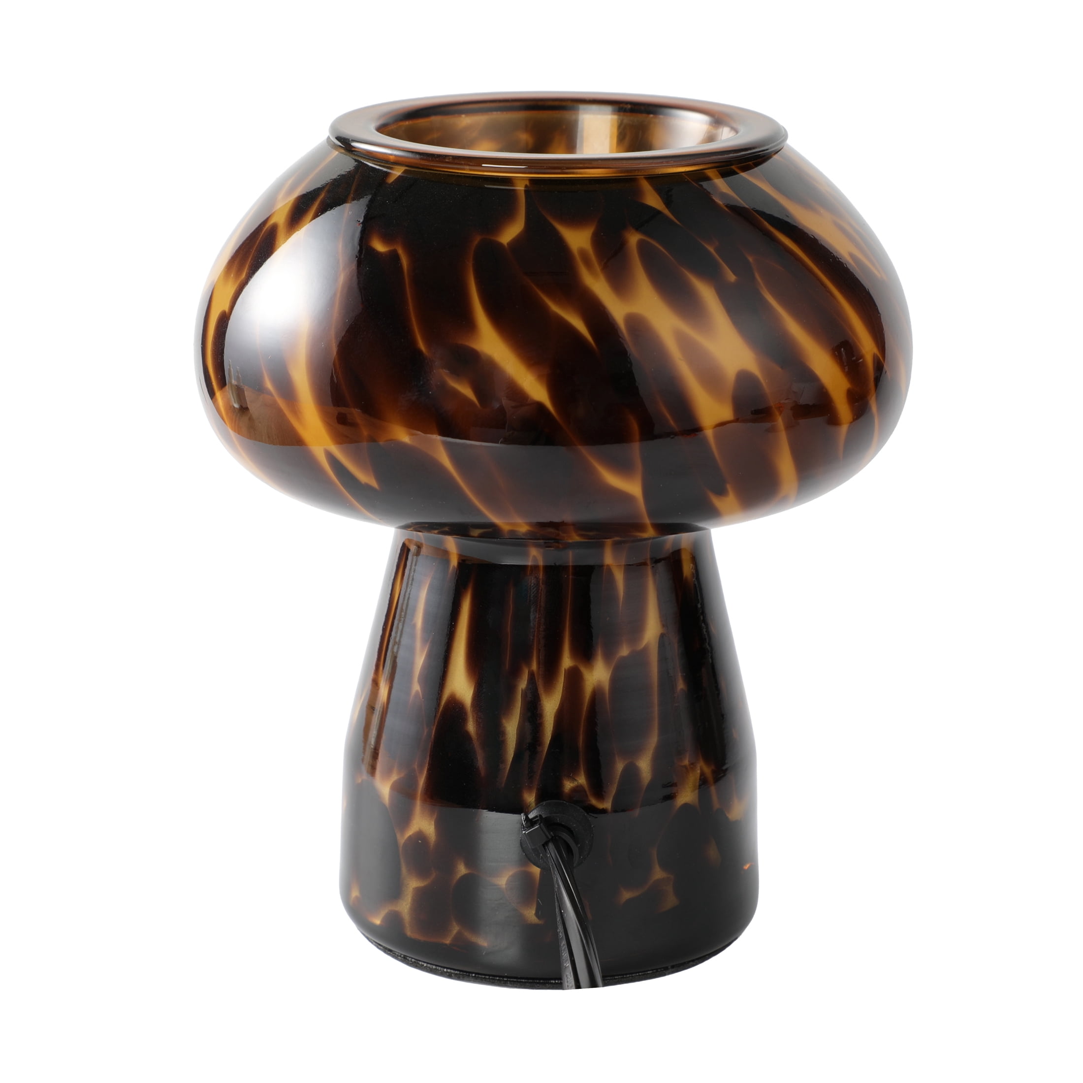 Better Homes & Gardens Fragrance Wax Melt Warmer Warmer, Dark Tortoise Mushroom