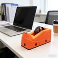 thumbnail image 5 of Tape Dispenser with Cutter, Desktop Tape Gun with Non-Slip Base, for 25mm (1Inch) Tape, Home Office Supplies(Orange#A), 5 of 6