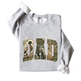 thumbnail image 4 of Dad Retro Camo Sweatshirt Vintage Duck or Deer Hunting Season Pullover Sweater Gray Sweatshirt Adult Large, 4 of 4