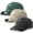Beige/Black/Green, variant on 3 Pcs Washed Cotton Baseball Caps for Men Women with Small Heart Embroidery , Breathable Retro Adjustable Dad Hats with Crown, Curved Brim Ball Caps for Daily Wear, Beige/Black/Green