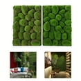 Simulated moss foam board flocking fake moss stone plant background