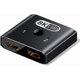 thumbnail image 1 of KSRplayer 8K 60Hz HDMI 2.0 Interruptor y Divisor Bidireccional, 2 en 1 Salida O 1 en 2 Salida, Switcher de Aluminio Ultra HD con HDR10, Conectar y Usar para Monitor Dual, TV, Juegos (Xbox, PS5,, 1 of 12