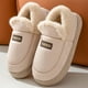 thumbnail image 4 of Pantuflas Borrosas Con Plataforma para Mujer Y Hombre  Cálidas Cómodas Interior Exterior, 4 of 8