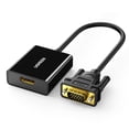thumbnail image 1 of Adaptador HDMI a VGA UGREEN HDMI hembra a VGA macho 1080p, 1 of 9