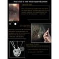 thumbnail image 7 of BLA CURRENT Couple Necklace for Couples 4PCS I Love You  Projection Necklace, 7 of 7