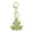 Green, variant on HUANLEDASH Creative Frog Pendant Keychain Sparkling Rhinestones Inlaid Car Keyring Backpack Bag Charm Keychain Accessories