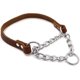 thumbnail image 1 of Collares para Perros De Cuero Real - Collar De Entrenamiento Cadena De Acero Inoxidable Collar De Cincha Limitada para Perros Pequeños, Medianos Y Grandes,l - Circunferencia De La Cabeza Men, 1 of 5