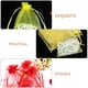thumbnail image 3 of KAKOWELY 100 bolsas de organza con cordón para joyería, dulces y dulces (color aleatorio), 3 of 4